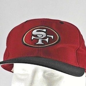 San Francisco 49ers Red/Black NFL Baseball Cap Sna
